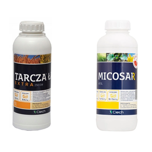 Micosar Extra Box 2x1L Tarcza Łan Extra+1L Microsar 60 SL