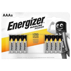 Bateria Energizer Alkaline Power AAA LR03/8    0662