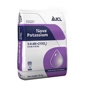 Nova Potassium 5-0-49+21SO3 25kg
