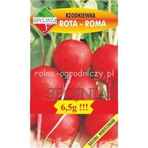 Rzodkiewka Gruntowa Rota Roma 6,5g Standard Spójnia