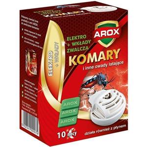 Urządzenie Na Komary Elektrofumigator + 10 Wkładów AROX