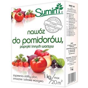 Nawóz Do Pomidorów, Papryki i Innych Warzyw 1kg Sumin